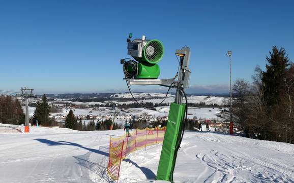 Sneeuwzekerheid Ostallgäu – Sneeuwzekerheid Nesselwang – Alpspitze (Alpspitzbahn)