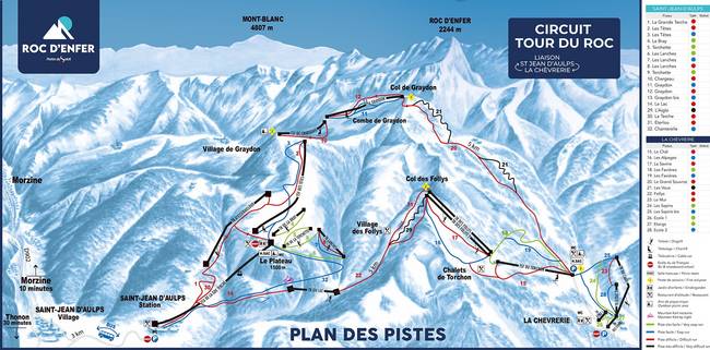 Roc d'Enfer – St. Jean d'Aulps-La Grande Terche/Bellevaux-La Chèvrerie