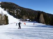 Oefenpiste bij de Sonnenlift