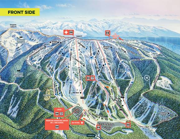 Brundage Mountain Front Side