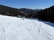 Gemakkelijke piste Hebert-Abfahrt