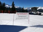 Let op voor de dalafdaling