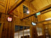 Bo-Bar met uitzicht op de pistes