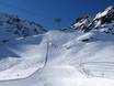 Skigebieden voor gevorderden en off-piste skiërs Landeck – Gevorderden, off-piste skiërs Kaunertaler Gletscher (Kaunertal-gletsjer)