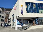 Verzorgd dalstationgebied in Blatten