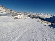 Gemakkelijke piste nr. 39 bij de Tiefenbachferner