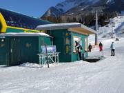 Kassa- en sanitaire voorzieningen bij de Sonnenhang Sunracer