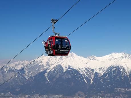 Skiliften Innsbruck (stad) – Liften Patscherkofel – Innsbruck-Igls