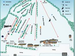 Skigebied bij Shrewsbury