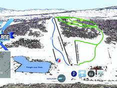 Pistekaart La Quillane