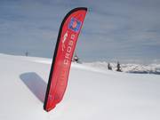 Start van het crossparcours op de Mont Bisanne