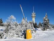 Sneeuwlans bij de Keilberg