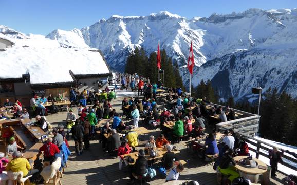 Hutten, Bergrestaurants  Glarus – Bergrestaurants, hutten Elm im Sernftal