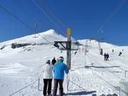 Vorab Gletscherlift 1 - Sleeplift met T-beugel/Ankerlift