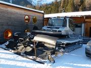 De pistebully neemt een pauze