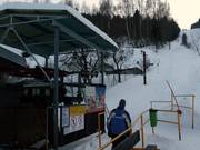 Jáchymov Stred - Sleeplift met T-beugel/Ankerlift