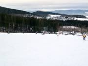 Makkelijke piste bij de Forsthausliften