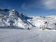 Piste Rotenboden aan de Gornergrat