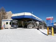 Pian Pecei - Pra Martin - 4-persoons hogesnelheidsstoeltjeslift (koppelbaar) met kap