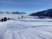 Gemakkelijke piste bij de Maisilift