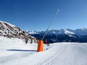 Lanzenbesneeuwing in Grimentz