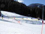 Oefenterrein met transportbanden Doss dei Laresi