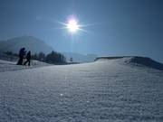 Ook in het snowpark is alles glad