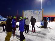 Bij vragen staan gidsen ter beschikking.