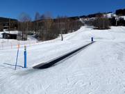 Transportband in het dalgebied