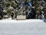 Beginners houden van de zonneterrassen om uit te rusten.