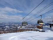 Isola No. 1 Quad - 4-persoons hogesnelheidsstoeltjeslift (koppelbaar) met kap