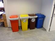 Het is niet alleen schoon, het wordt ook correct gescheiden.