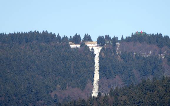 Hoogste dalstation in de Midden-Sudeten – skigebied Masarykova chata – Šerlich