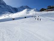 Beginner's Park Kleine Scheidegg met overdekte transportband