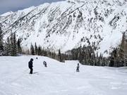 Makkelijke piste bij de stoeltjeslift Baby Thunder Lift