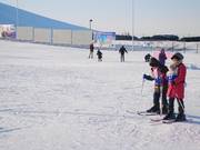 Beginners bij het dalstation