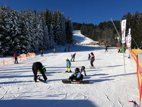 Skigebieden voor beginners in de Hörnerdörfern – Beginners Ofterschwang/Gunzesried – Ofterschwanger Horn