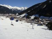 Uitzicht op St. Anton am Arlberg