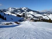 Gemakkelijke piste bij de Oswaldlift