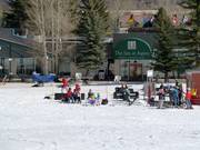 Het hotel The Inn at Aspen bij het dalstation