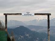 Start van de moeilijke piste