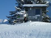 Sneeuwkanon bij de Obere Schetteregg
