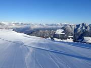 Oefenterrein bij de Hornbodenlift op de Gmahkopf