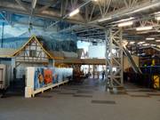 Kleedruimte van de skihal Snow Arena