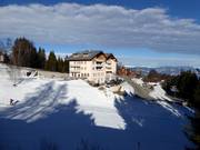 Hotel Norge direct aan de piste