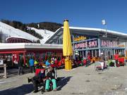 Zonneterras bij de Weltcuparena Zauchensee