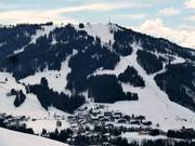 Uitzicht op de Rochebrune