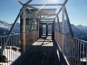 Het herkenningspunt op de Walmendingerhorn