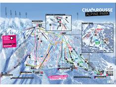 Pistekaart Chamrousse