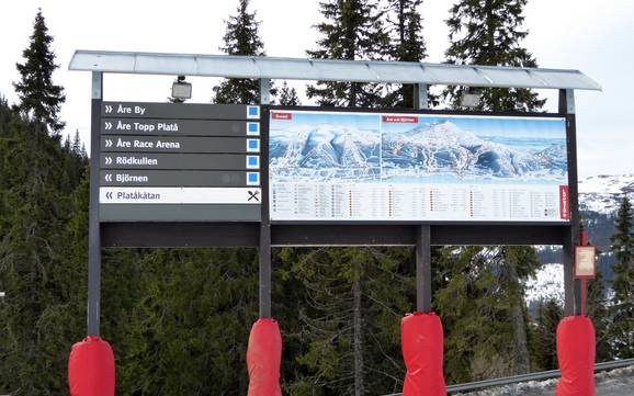 Åre: oriëntatie in skigebieden – Oriëntatie Åre